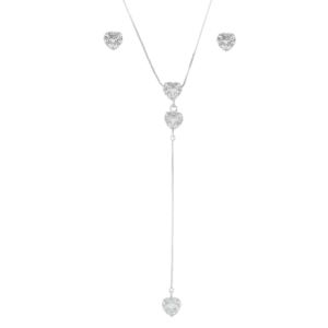 Conjunto Coração Zircônia