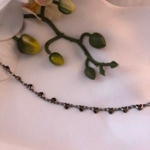 Pulseira Corações Ródio Negro