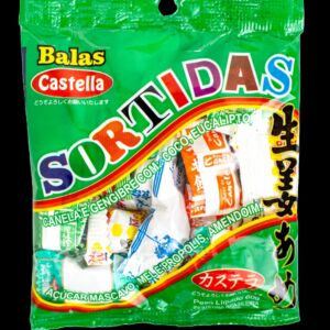balas sortidas de gengibre 60gr.